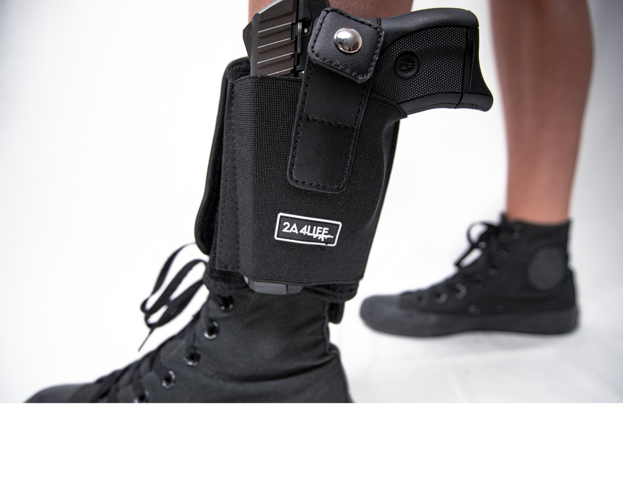 Tactical Belt + Free Ankle Holster